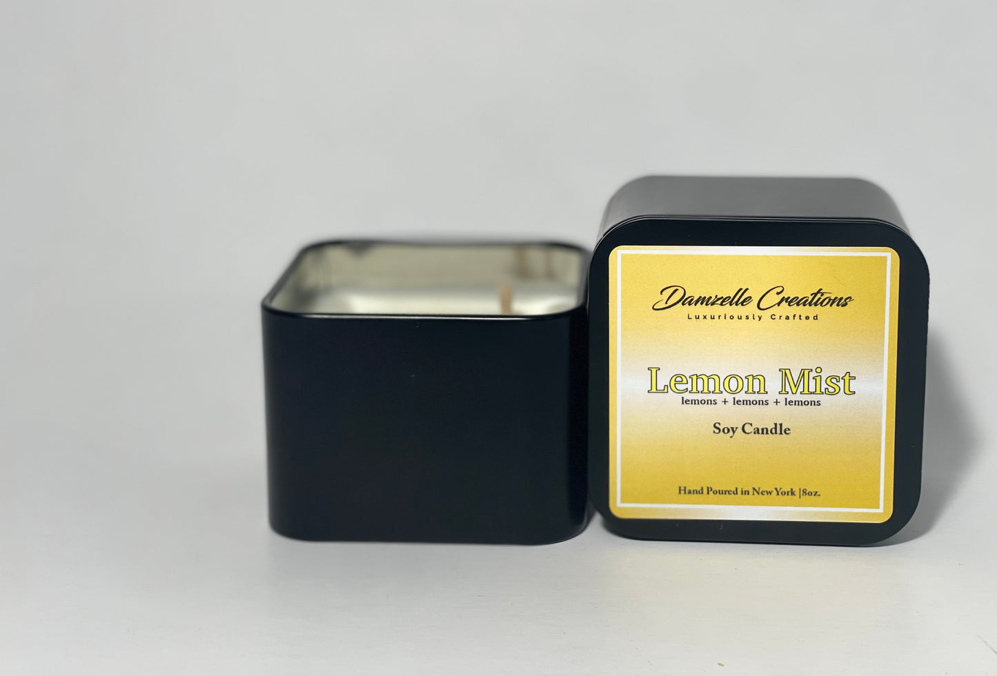 ST- Lemon Mist 2-Wick  Candle