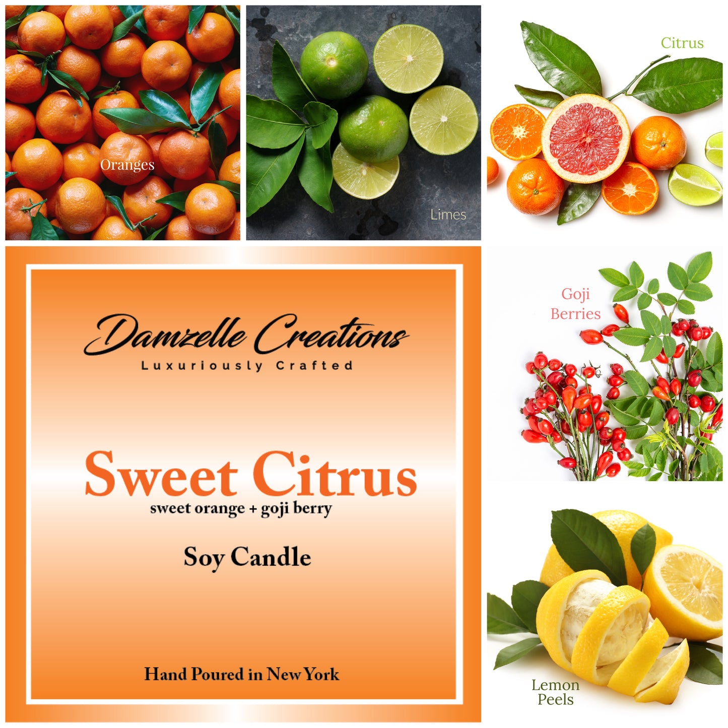 ST- Sweet Citrus 2-Wick Candle