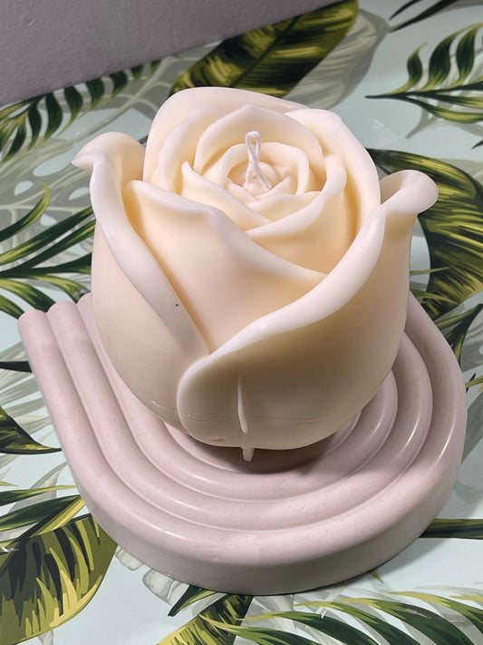 Jumbo Rose candle